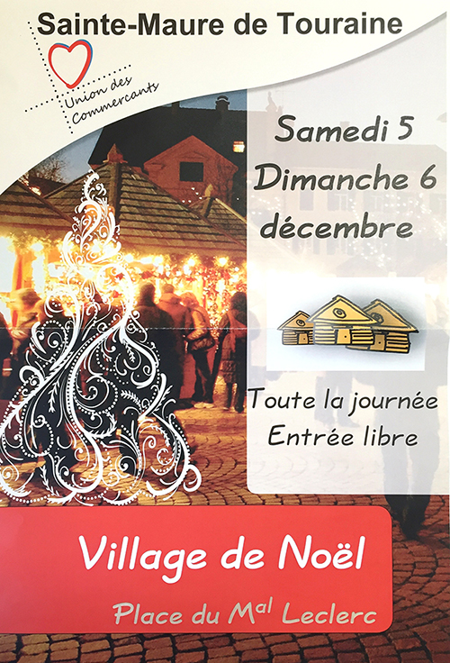 Marche de Noël de Sainte-maure-de-touraine - Village de Noël 
