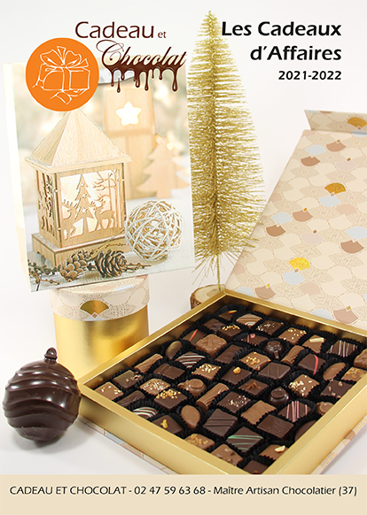 Catalogue cadeaux d'affaire professionnel boites de chocolats entreprise 2021