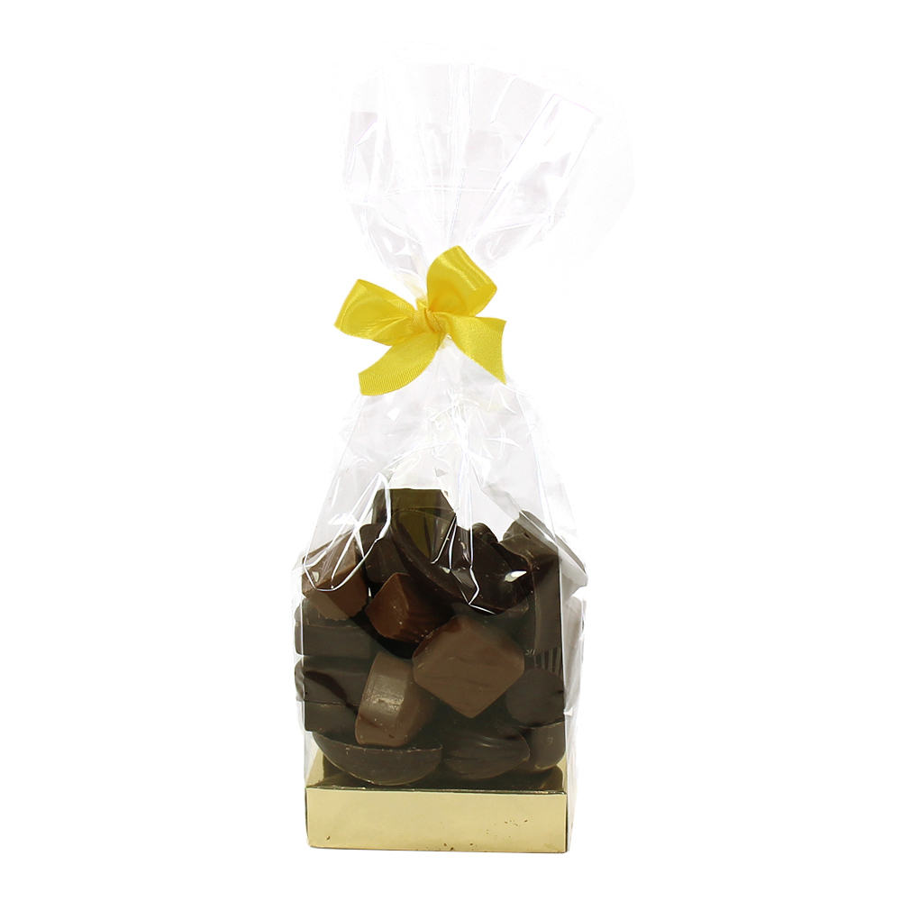 Grand Sachet de 25 chocolats fins fabrication maison cadeau et chocolat