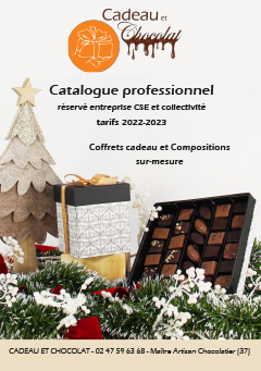 Catalogue cadeaux d'affaire professionnel boites de chocolats entreprise 2021