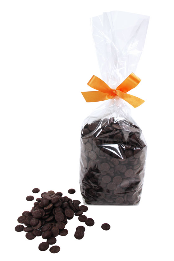 Chocolat noir en palets 500g