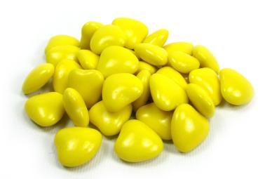 Minis coeurs jaune