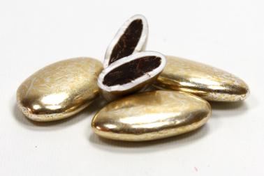 dragée chocolat or