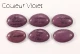 120 Dragées imprimées personnalisables - 380gr Couleur des dragées chocolat : Violet INDISPONIBLE